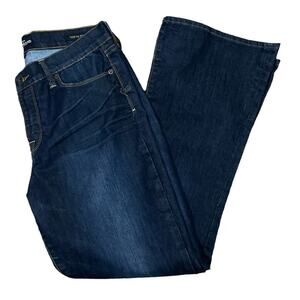 Lucky Brand Dark Wash Sofia Boot Denim Jeans Women's Size 14 / 32